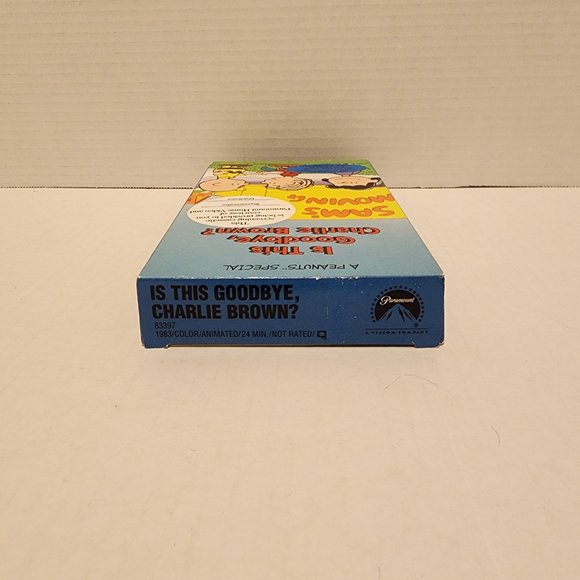 Is This Goodbye, Charlie Brown? RARE 1996 Screening VHS Cassette Tape - Picture 4 of 12